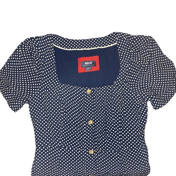 NWOT Anthro Maeve sailor button dress - Picture 7 of 7